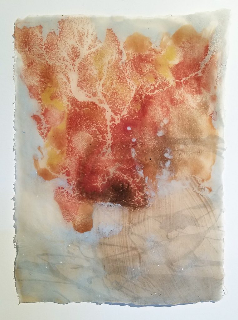 Coronary Rust Bloom, II, 2019